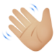 waving-hand-medium-light-skin-tone